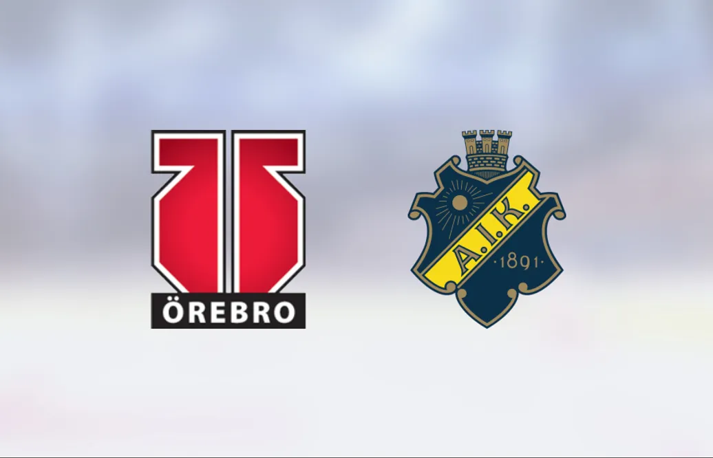 Stort jubel när Örebro Hockey J20 säkrade seriesegern med vinst mot AIK