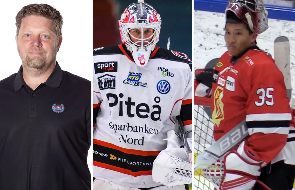 Fyra Hockeyettan-klubbar som står vid ett vägskäl