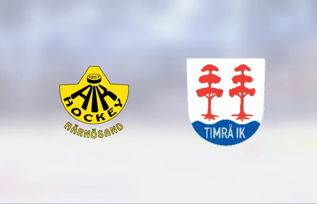 Äntligen seger för AIK Härnösand mot Timrå