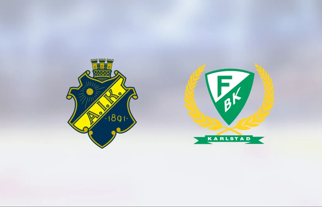 AIK starkast i straffläggningen – vann hemma mot Färjestad