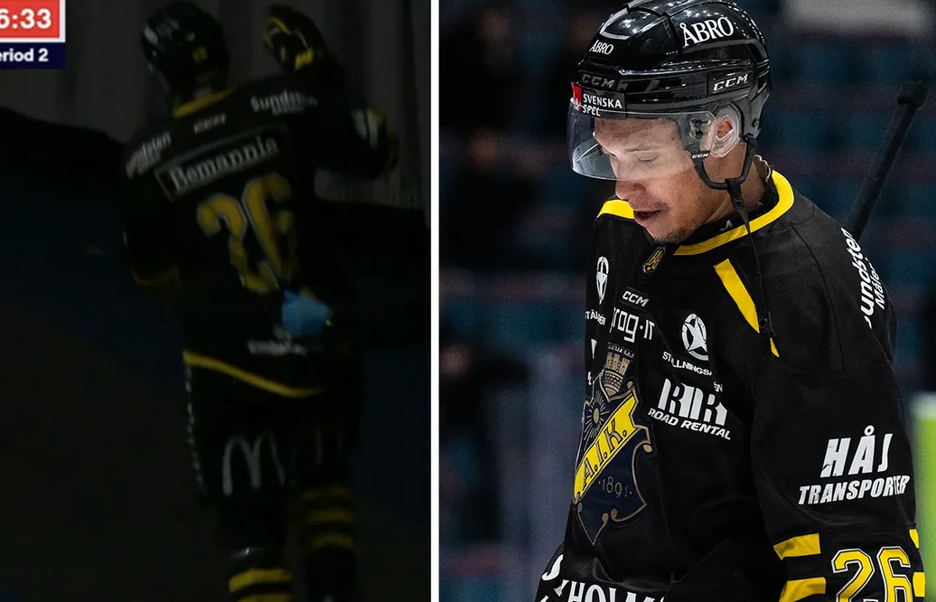 Smällen för AIK - Oscar Nord haltade av