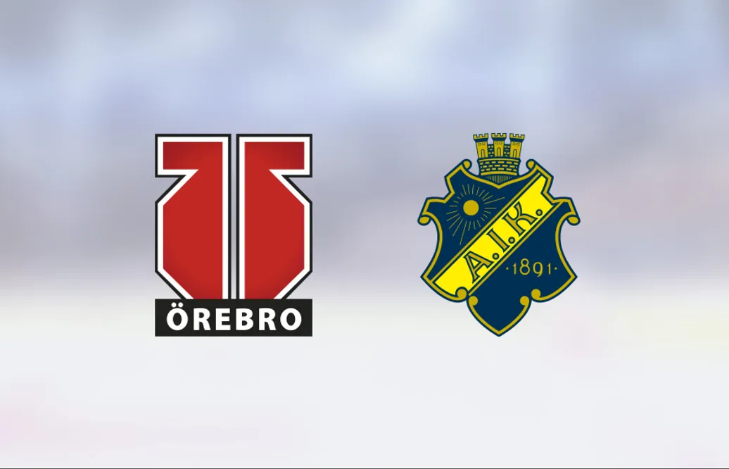 Storseger för Örebro Hockey i J18-semin mot AIK