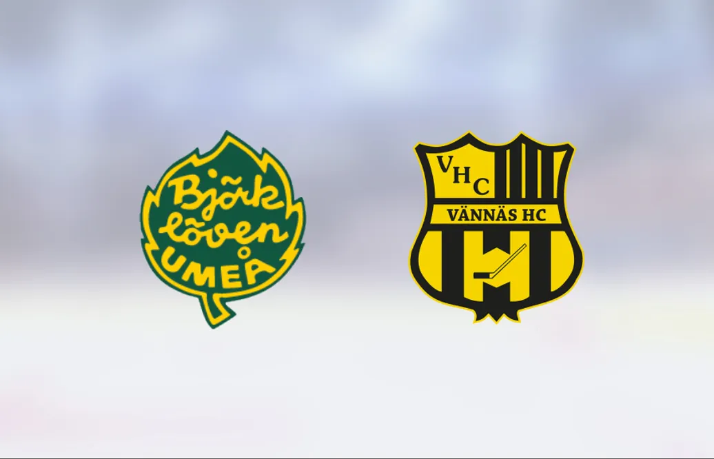 Björklöven vann J20 Region norr kvartsfinal herr mot Vännäs