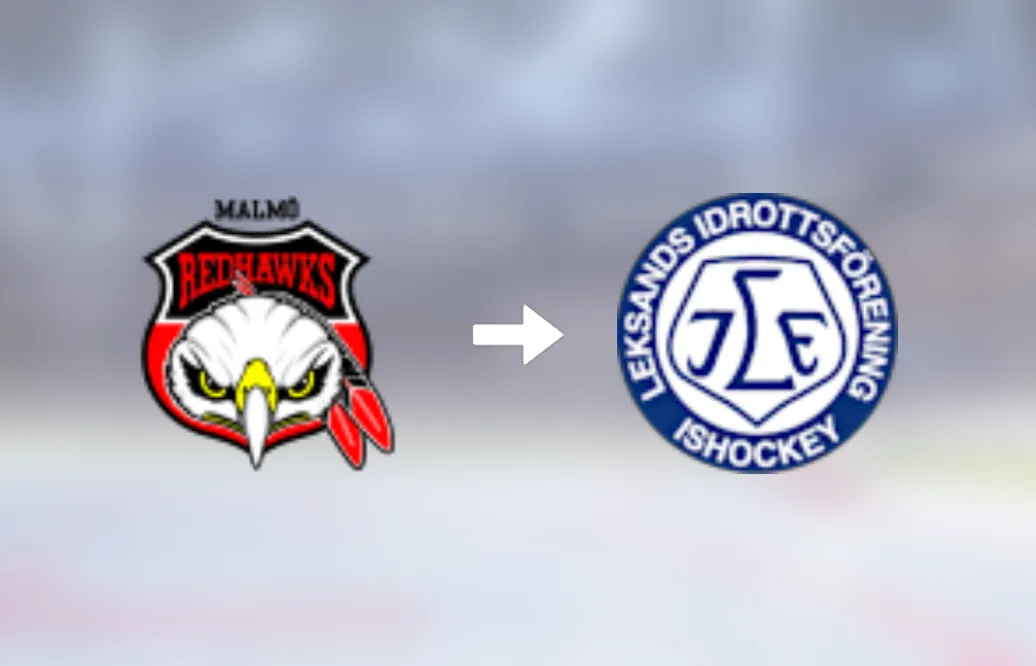 Leksands IF värvar forwarden Kalle Östman från Malmö Redhawks