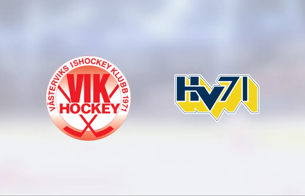 HV 71 vann mot Västervik borta – avgjorde i förlängningen