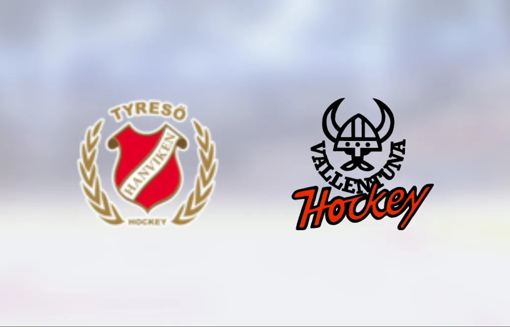 Stark defensiv när Tyresö Hanviken Hockey vann mot Vallentuna