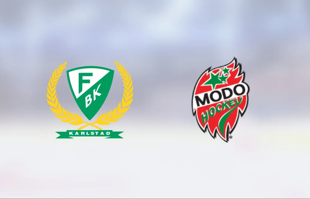 Modo J20 vann en uddamålsseger borta mot Färjestad