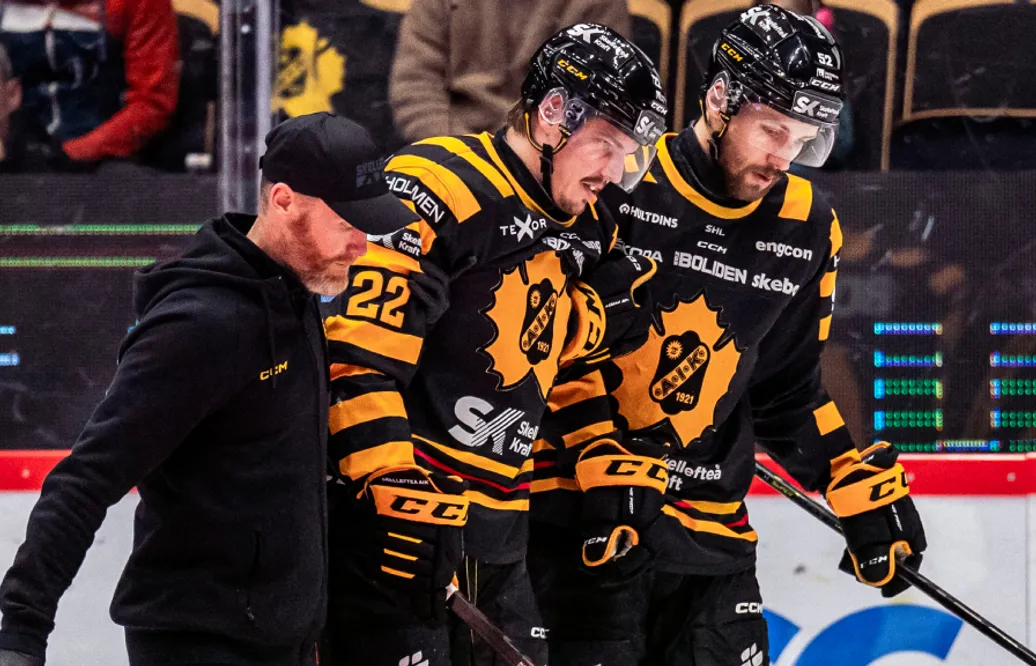 Jonathan Johnson ut skadad: “Inga vidare bilder för Skellefteå”