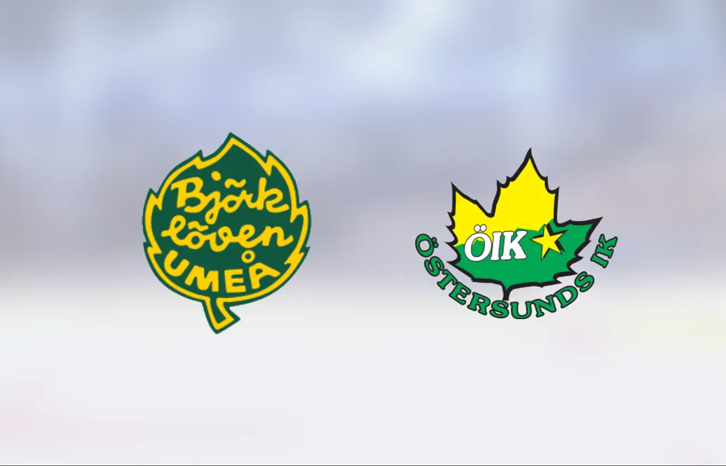 Björklöven vann och avgjorde matchserien