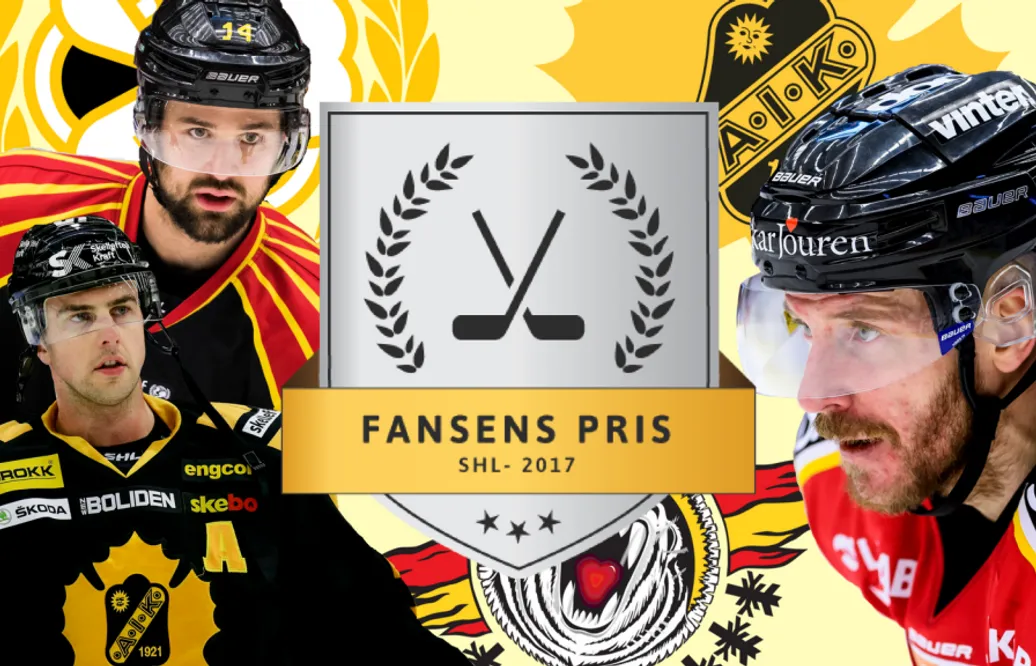 SISTA CHANSEN: Alcén, Lindström eller Sandström – rösta fram vinnaren av Fansens Pris