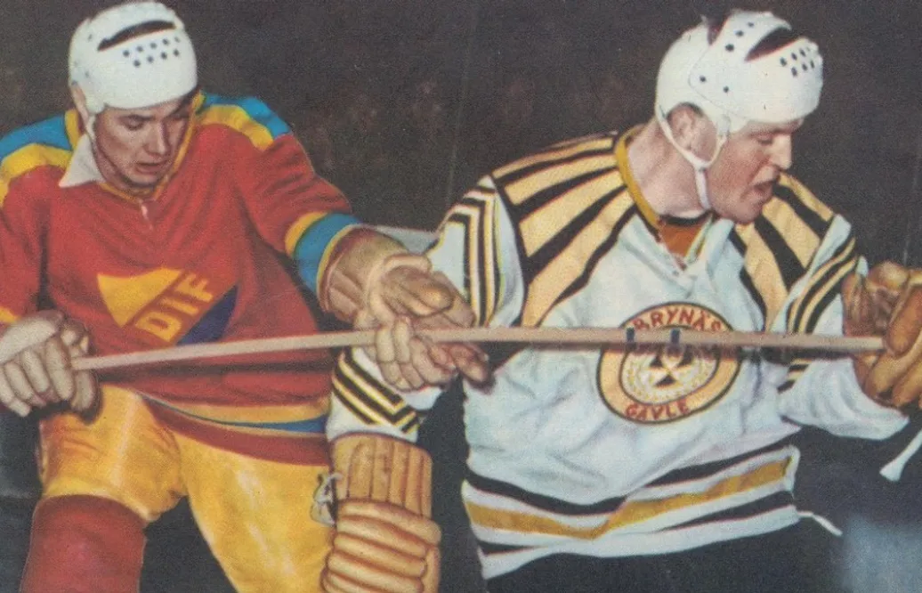 Den skrattande Tigern – Old School Hockey Lennart Johansson