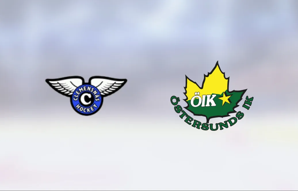 Östersund fortsätter vinna – 6-5 mot Clemensnäs