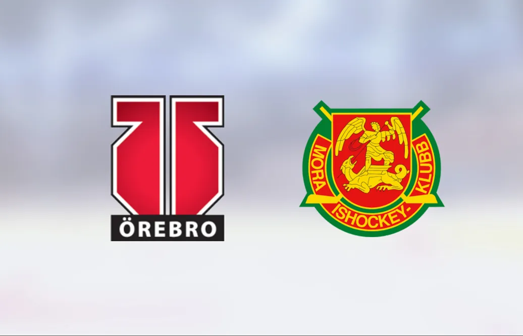 Klar seger för Örebro Hockey J20 mot Mora