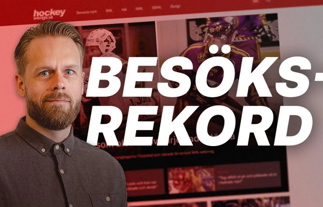 Nytt besöksrekord för hockeysverige.se