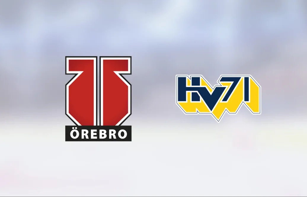 HV 71 besegrade Örebro Hockey J18 efter Eric Nordmarks dubbel