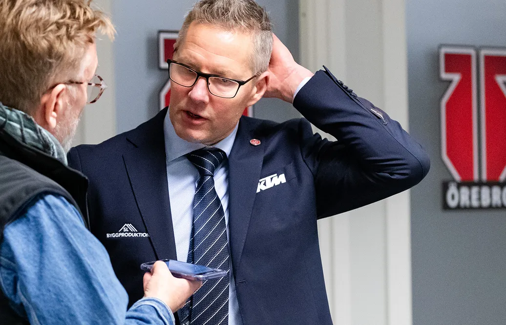 Johan Hedberg illa ute? "Inget jag räds - tror på det vi gör"