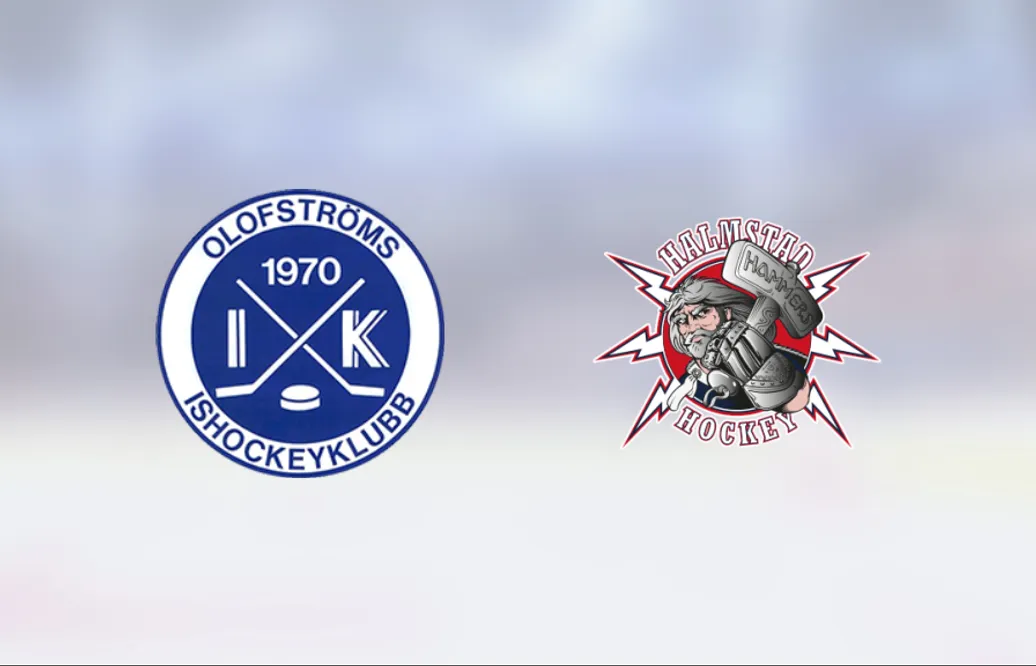 Ryck i sista perioden avgjorde för Olofström hemma mot Halmstad HF
