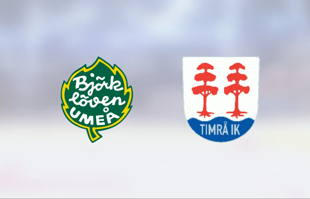 Timrå vann på nytt mot Björklöven