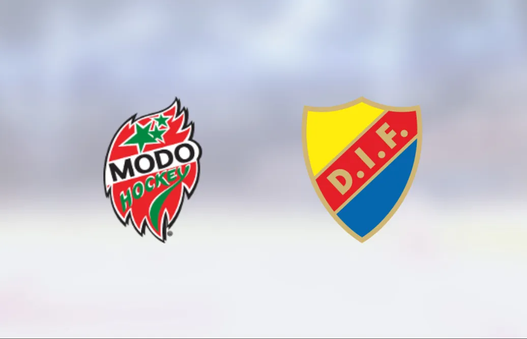 Djurgården avgjorde tät match mot Modo J20 i tredje perioden