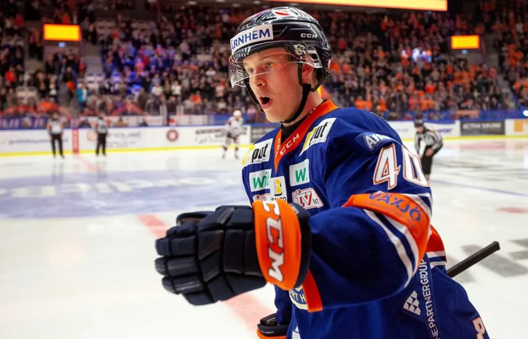 Elias Pettersson sköt Växjö till matchboll
