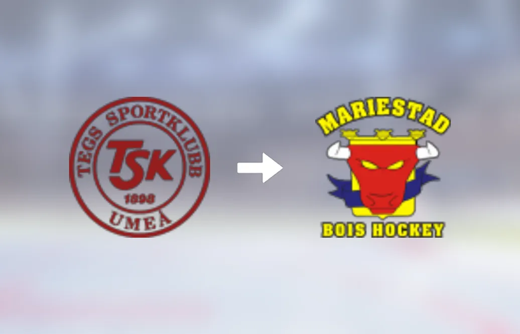 Mariestad BoIS värvar forwarden Ludwig Wistén från Tegs SK