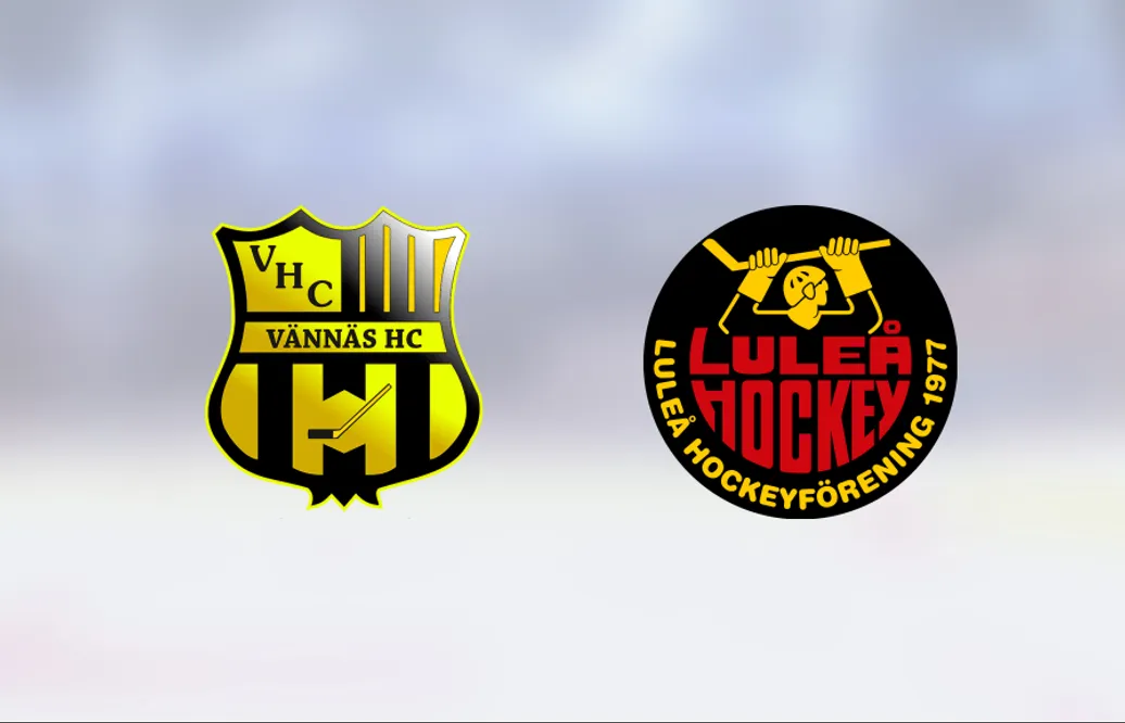 Seger för Luleå borta mot Vännäs