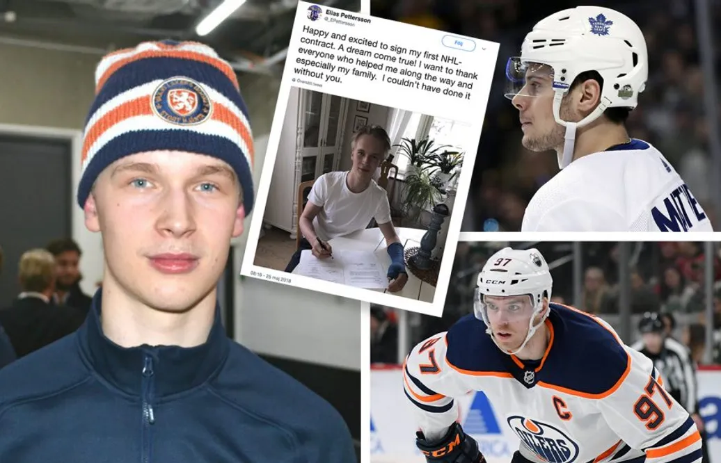Pettersson ska ha fått samma deal som Matthews och McDavid