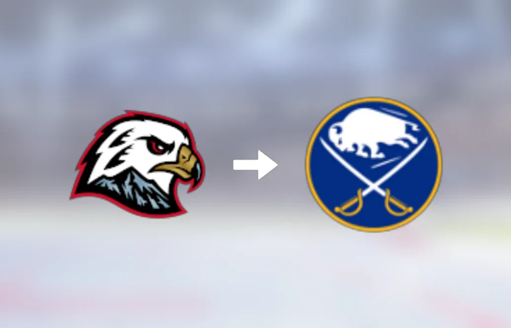 Forwarden Tyson Kozak är nu klar för spel i Buffalo Sabres