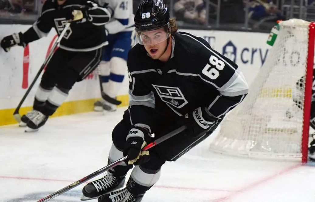 Samuel Fagemo kallas upp av Los Angeles Kings