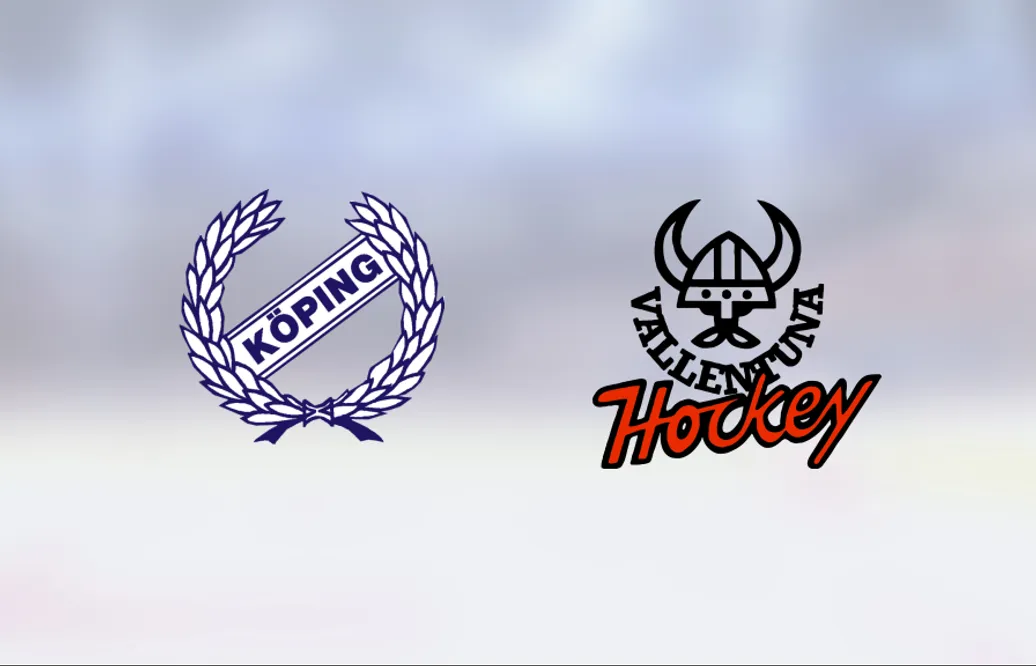 Vallentuna vann efter avgörande i förlängningen mot Köping Hockey