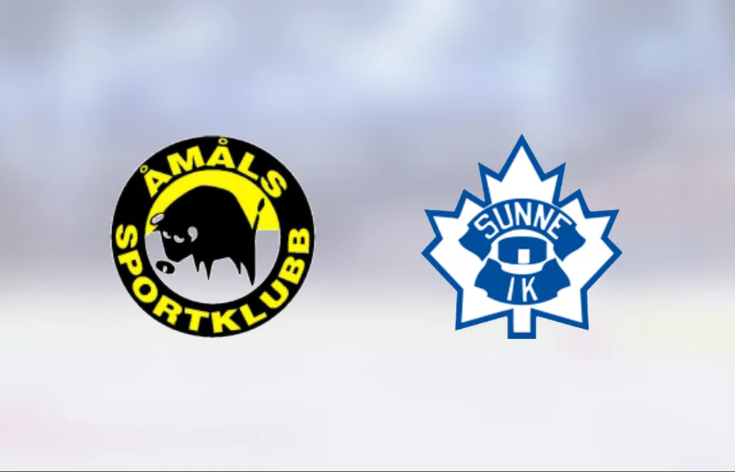 Tuff match slutade med seger för Sunne mot Åmål