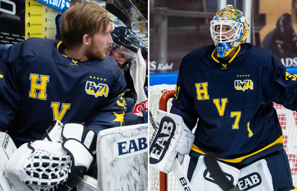 HV71:s besked om skadorna på Joni Ortio och Victor Brattström