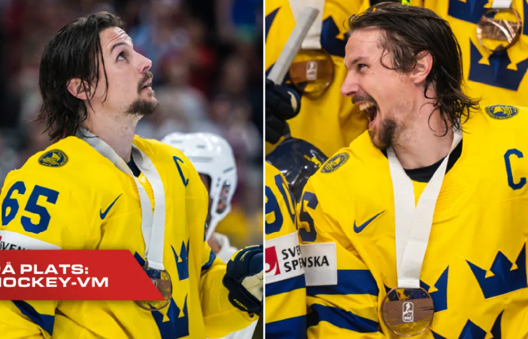 Erik Karlsson om firandet efter bronset: “Vi dricker brännvin i stället för finvodka”