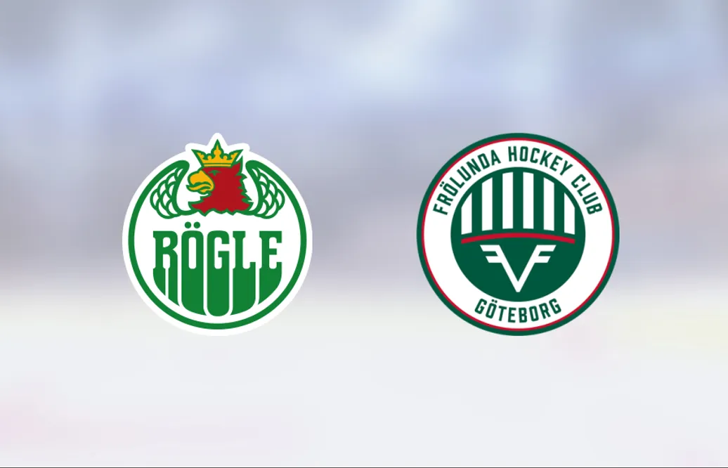 Rögle toppar tabellen efter seger mot Frölunda