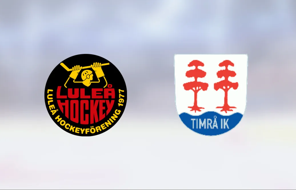Timrå J20 kunde inte stoppa formstarka Luleå