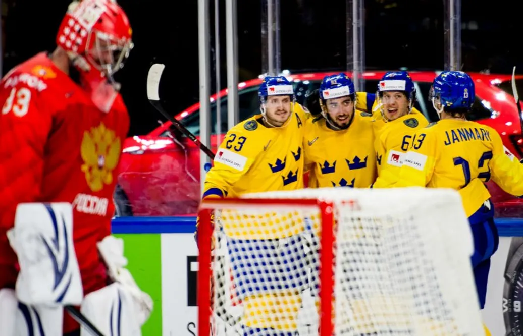 Urstark vändning fick ryssen på fall – Sverige säkrade gruppsegern
