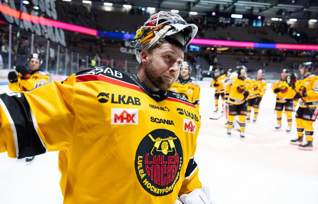 Joel Lassinantti blev matchvinnare för Luleå.
Foto: Bildbyrån. 