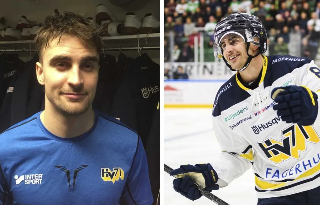 SHL-backen om låtarna han skriver till lagkamraterna