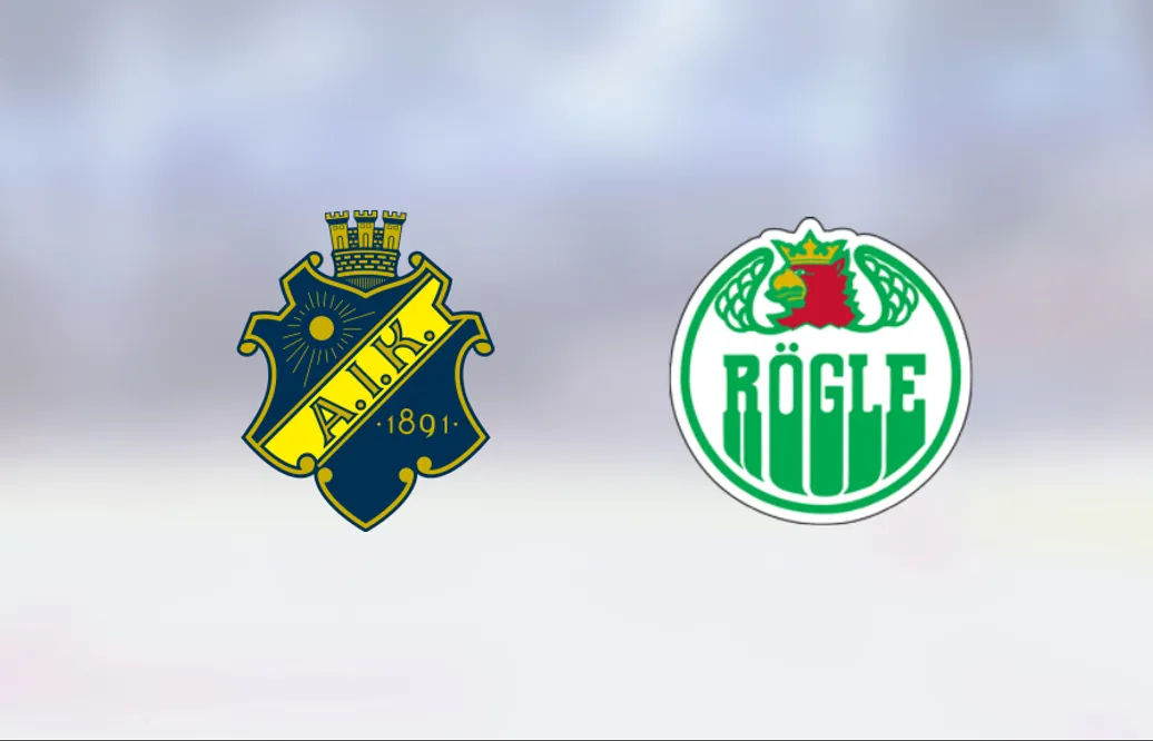 Henrik Hallberg och Knut Köhler heta när AIK slog Rögle
