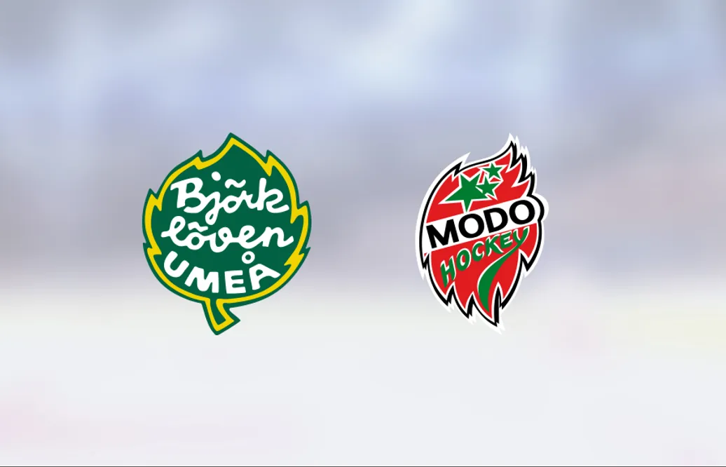 Modo vann mot Björklöven på bortaplan