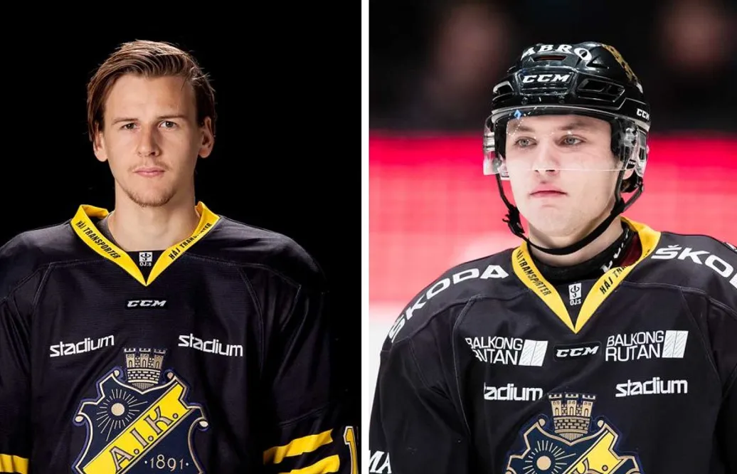 Båda draftades 2012 – en stannar och en lämnar AIK