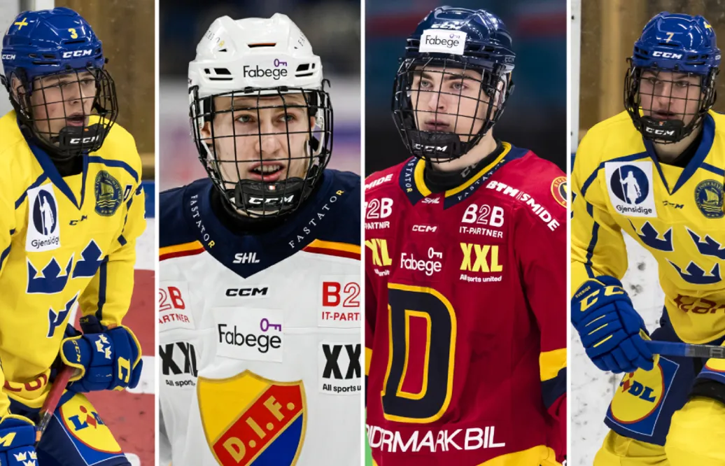 Fyra svenskar i förstarundan – på draftguruns lista