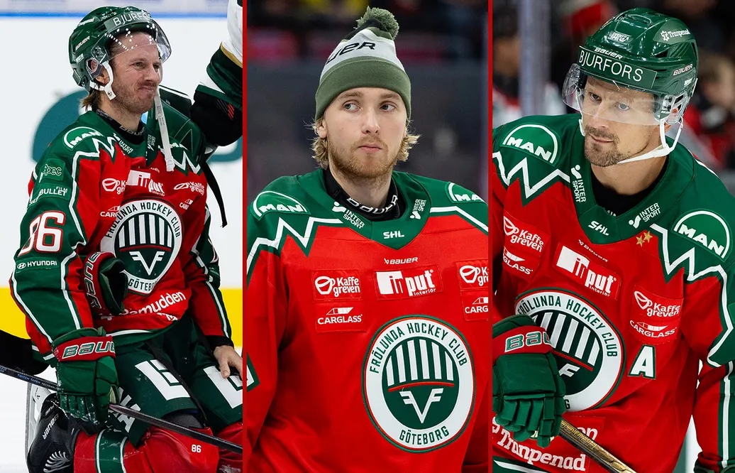 Erik Thorell, Tobias Normann och Nicklas Lasu klev alla av med skador i går. 