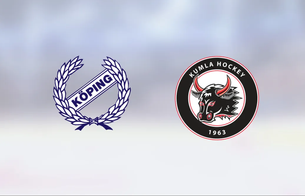 Köping Hockey vinnare mot Kumla i HockeyEttan Kvalserien västra