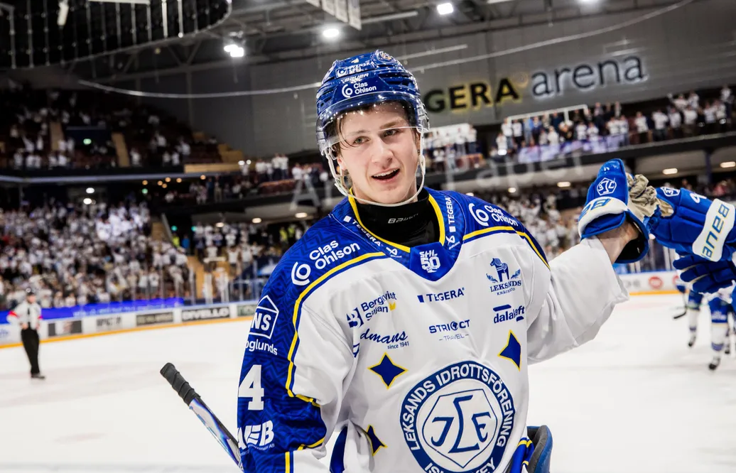 Född 2007 - nu får Leksands talang spela i A-landslaget
