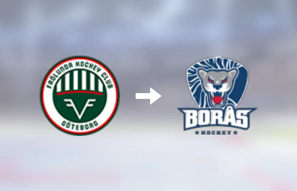 Forwarden Emil Saarinen Ek är nu klar för spel i Borås HC