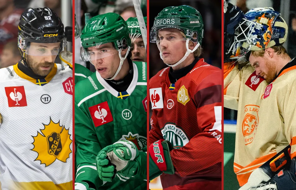 Det väntar dubbla svenskmöten i CHL:s åttondelsfinaler.