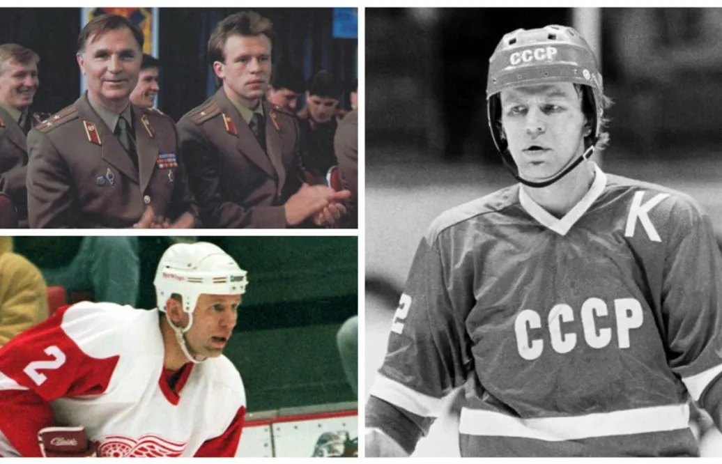 Den ryske härföraren – Old School Hockey Slava Fetisov