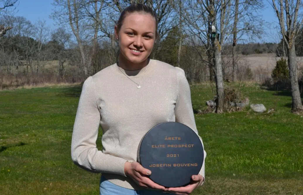 Hon tar hem Elite Prospects Award 2021
