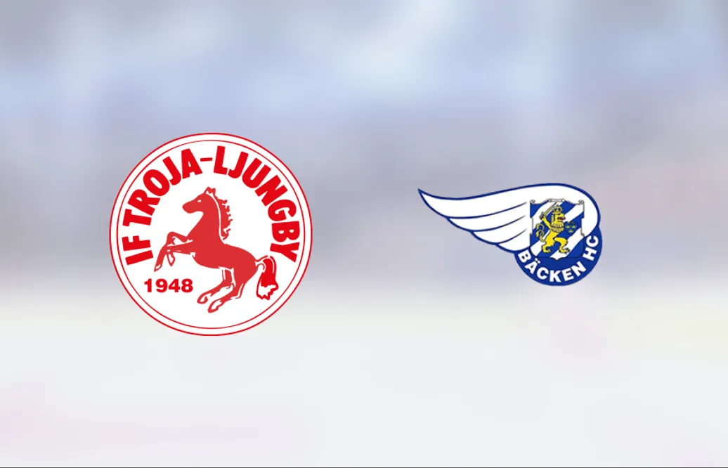Målfest för Troja/Ljungby hemma mot Bäcken